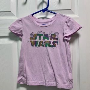 Star Wars tee for toddler girls
